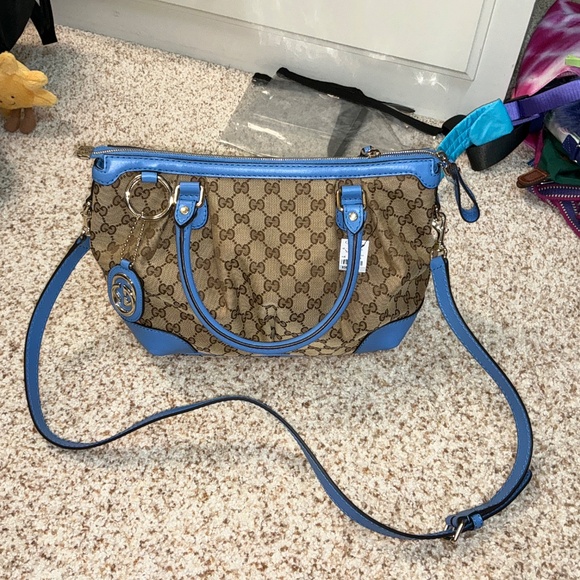 New GUCCI canvas sukey bag - Picture 3 of 4